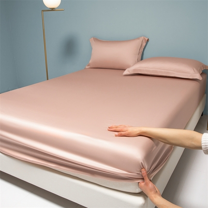 91家纺网 家纺一手货源 找家纺 （总）DC 2024新款100支长绒棉纯色悠品系列--单床笠