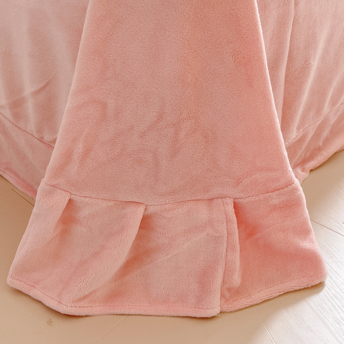 91家纺网 家纺一手货源 找家纺 （总）玛奇朵2023新款秋冬新品5D立体雕花牛奶绒四件套