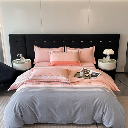 91家纺网 家纺一手货源 找家纺 （总）铭成 2024新款全棉生态喷气加厚磨毛单品被套