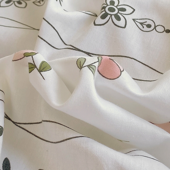 91家纺网 家纺一手货源 找家纺 罗艺轩家纺2024新款全棉蕾丝夹棉床裙忆江南系列-床裙三件套 忆江南~清新雅韵