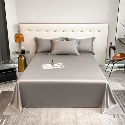 91家纺网 家纺一手货源 找家纺 （总）DC 2024新款100支长绒棉纯色悠品系列--单床单