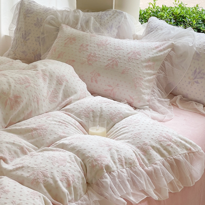 91家纺网 家纺一手货源 找家纺 （总）玛奇朵2023新款秋冬新品5D立体雕花牛奶绒四件套