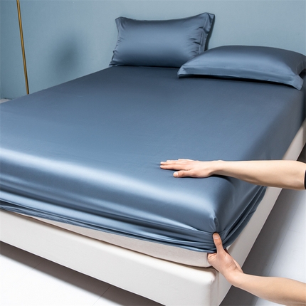 91家纺网 家纺一手货源 找家纺 （总）DC 2024新款100支长绒棉纯色悠品系列--单床笠