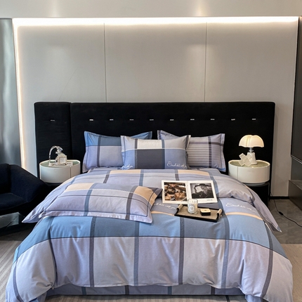 91家纺网 家纺一手货源 找家纺 （总）铭成 2024新款全棉生态喷气加厚磨毛单品被套