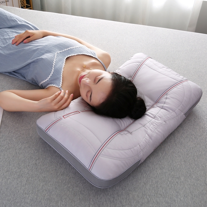 91家纺网 家纺一手货源 找家纺 拾光枕芯 2023新款睡眠科技护颈枕 2