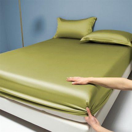 91家纺网 家纺一手货源 找家纺 （总）DC 2024新款100支长绒棉纯色悠品系列--单床笠