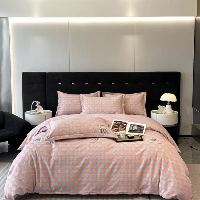 91家纺网 家纺一手货源 找家纺 铭成 2024新款全棉生态喷气加厚磨毛单品被套 祖玛珑-桔