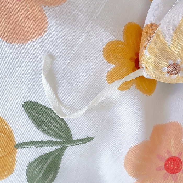 91家纺网 家纺一手货源 找家纺 罗艺轩家纺2024新款全棉蕾丝夹棉床裙忆江南系列-床裙三件套 忆江南~春意