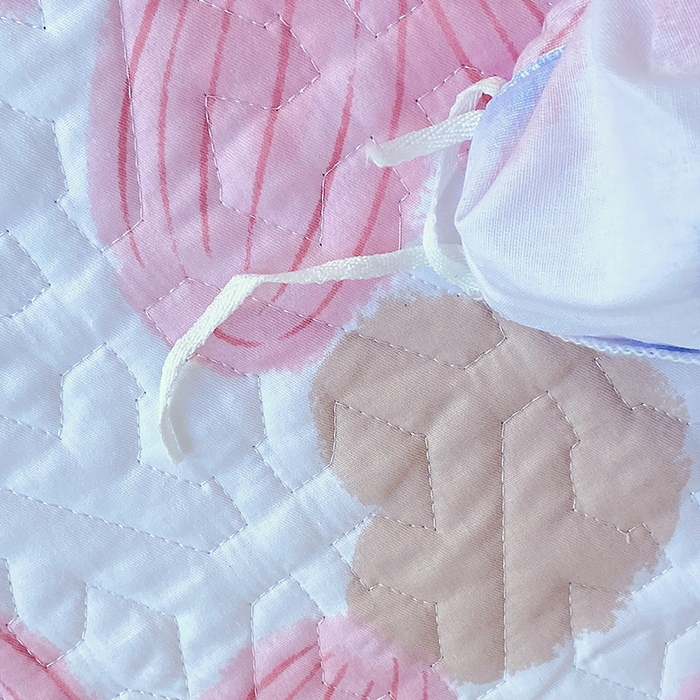 91家纺网 家纺一手货源 找家纺 罗艺轩家纺2024新款全棉蕾丝夹棉床裙忆江南系列-床裙三件套 忆江南~梦境之旅