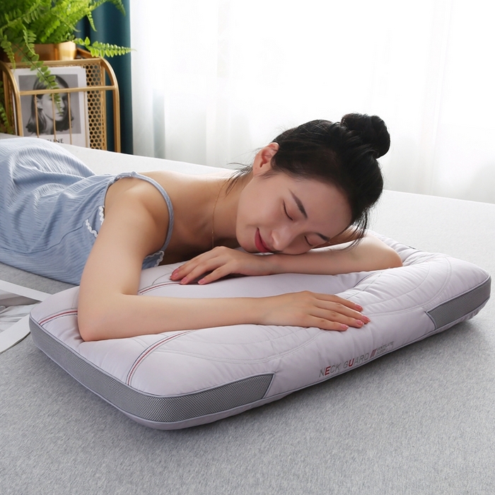 91家纺网 家纺一手货源 找家纺 拾光枕芯 2023新款睡眠科技护颈枕 2