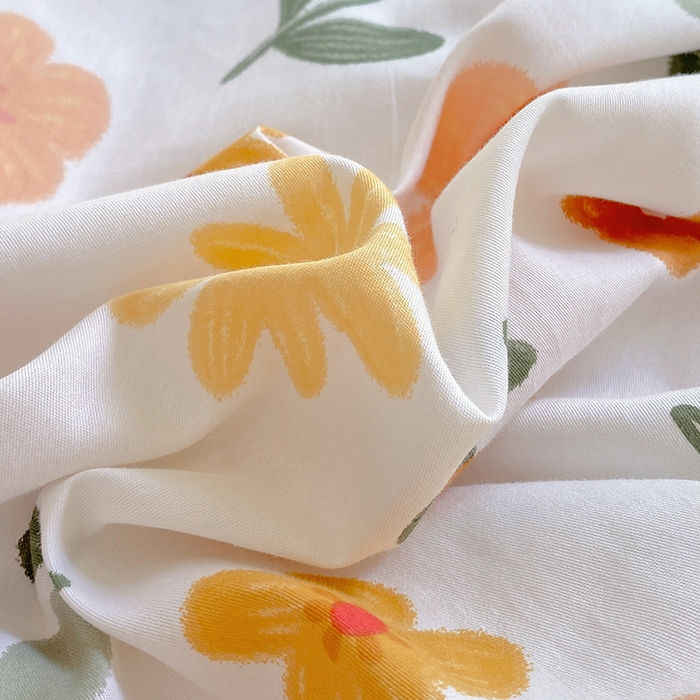 91家纺网 家纺一手货源 找家纺 罗艺轩家纺2024新款全棉蕾丝夹棉床裙忆江南系列-床裙三件套 忆江南~春意