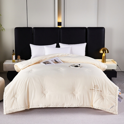 91家纺网 家纺一手货源 找家纺 （总）丽卡家纺  2023新款蚕丝棉被子被芯-完美演绎