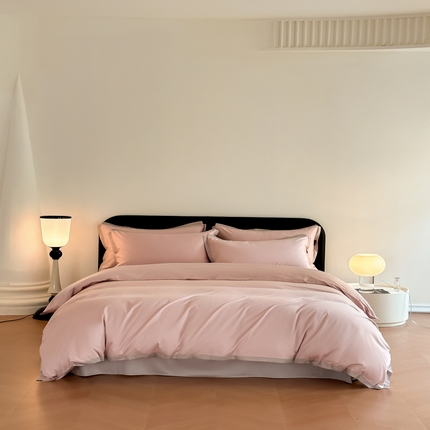 91家纺网 家纺一手货源 找家纺 （总）618家纺2023新款180支长绒棉高支贡缎四件套