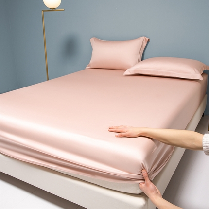 91家纺网 家纺一手货源 找家纺 （总）DC 2024新款100支长绒棉纯色悠品系列--单床笠