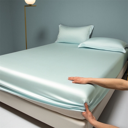 91家纺网 家纺一手货源 找家纺 （总）DC 2024新款100支长绒棉纯色悠品系列--单床笠