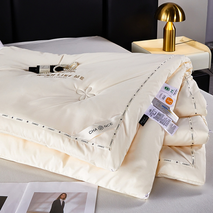 91家纺网 家纺一手货源 找家纺 （总）丽卡家纺  2023新款蚕丝棉被子被芯-完美演绎