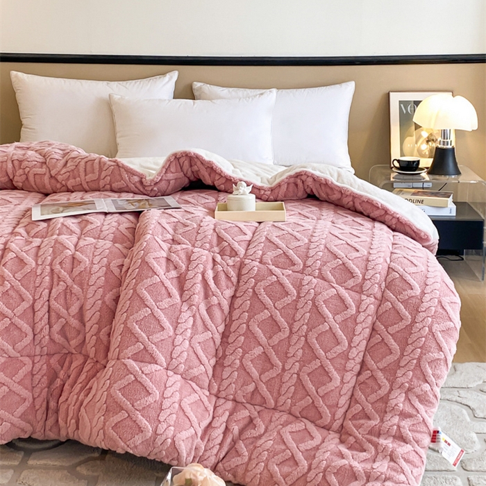 91家纺网 家纺一手货源 找家纺 （总）亚龙工厂店 2024新款加厚塔芙绒冬被