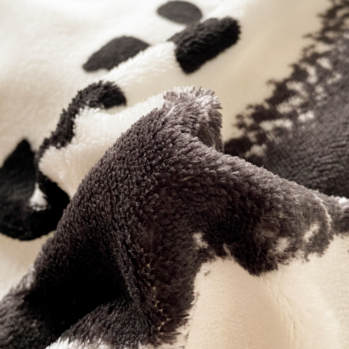 91家纺网 家纺一手货源 找家纺 沐慕 2024新款牛奶绒加厚保暖卡通印花四件套 烟雨