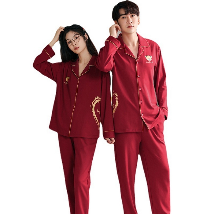 91家纺网 家纺一手货源 找家纺 （总）洛兰沙家居馆【只代发】【只代发】 2023洛兰沙淳针织全棉婚庆套装