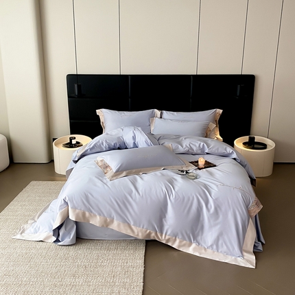 91家纺网 家纺一手货源 找家纺 （总）爱缦 2023新款极光系列100支澳棉四件套风格一