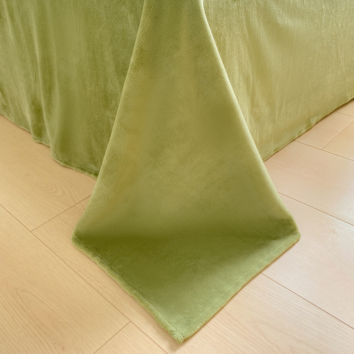 91家纺网 家纺一手货源 找家纺 沐慕 2024新款牛奶绒加厚保暖卡通印花四件套 皮皮狗