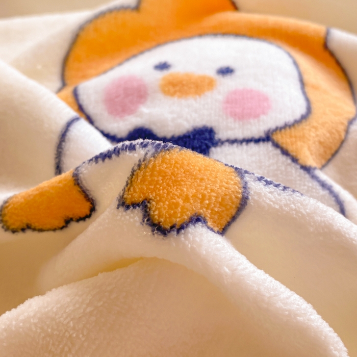 91家纺网 家纺一手货源 找家纺 沐慕 2024新款牛奶绒加厚保暖卡通印花四件套 萌萌鸭