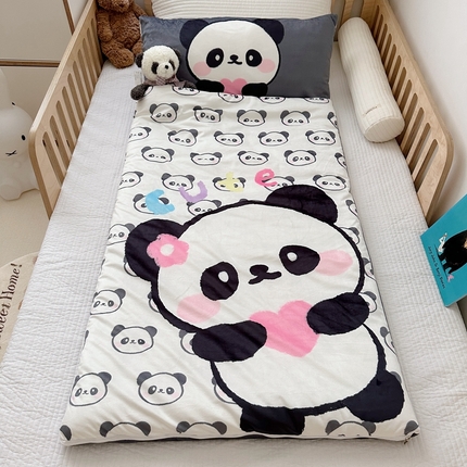 美乐迪家纺 2023新款儿童睡袋 熊猫