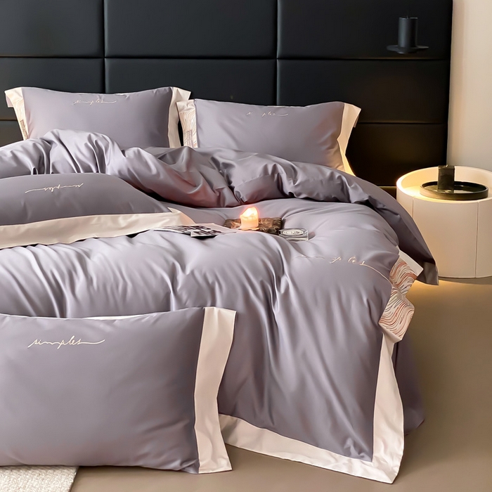 91家纺网 家纺一手货源 找家纺 （总）爱缦 2023新款极光系列100支澳棉四件套风格一