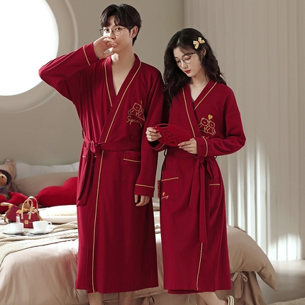 91家纺网 家纺一手货源 找家纺 （总）洛兰沙家居馆【只代发】【只代发】 2023洛兰沙淳针织全棉婚庆套装