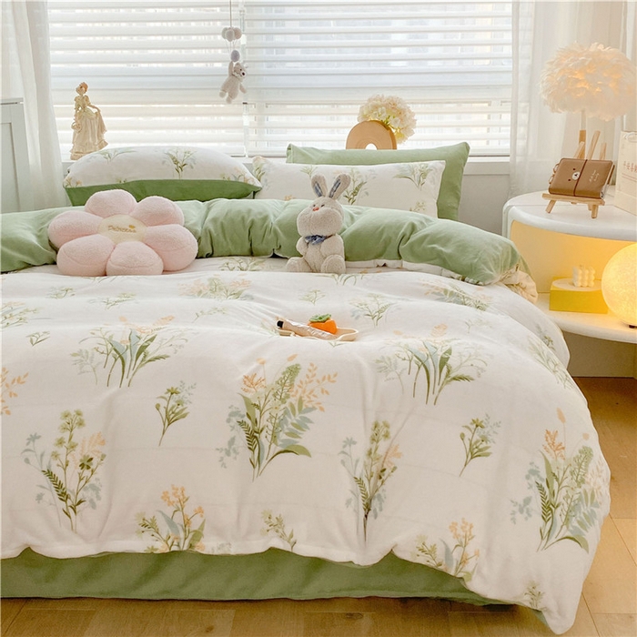 91家纺网 家纺一手货源 找家纺 古吉梦 2023新增牛奶绒印花（跑量款） 风雅