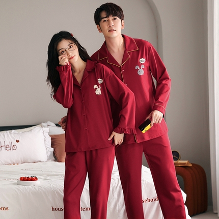 91家纺网 家纺一手货源 找家纺 （总）洛兰沙家居馆【只代发】【只代发】 2023洛兰沙淳针织全棉婚庆套装