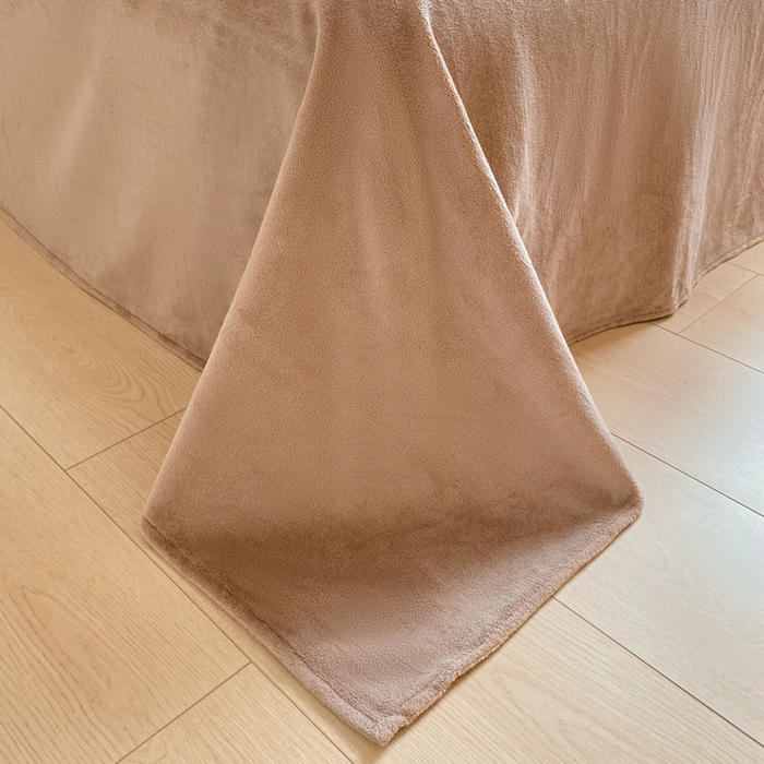 91家纺网 家纺一手货源 找家纺 沐慕 2024新款牛奶绒加厚保暖卡通印花四件套 田园松鼠