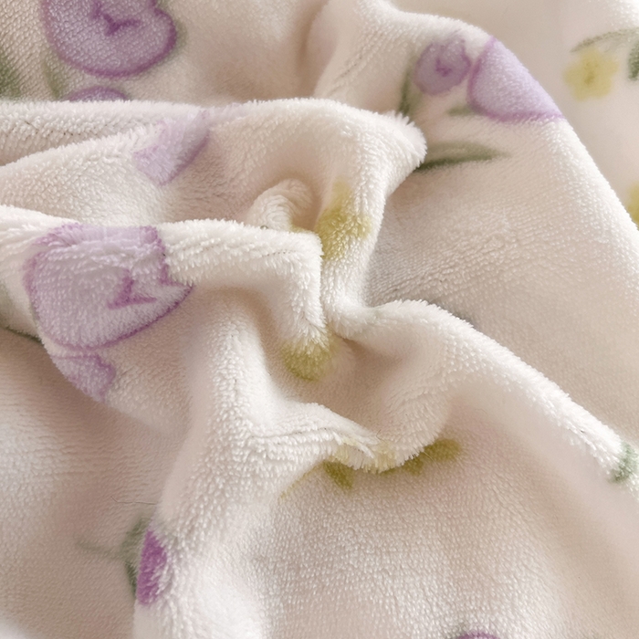 91家纺网 家纺一手货源 找家纺 妖妖家纺 2023新款牛奶绒四件套 梦幻花季