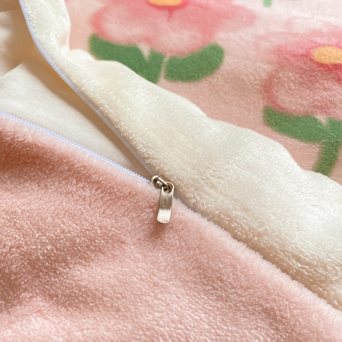 91家纺网 家纺一手货源 找家纺 沐慕 2024新款牛奶绒加厚保暖卡通印花四件套 寻梦