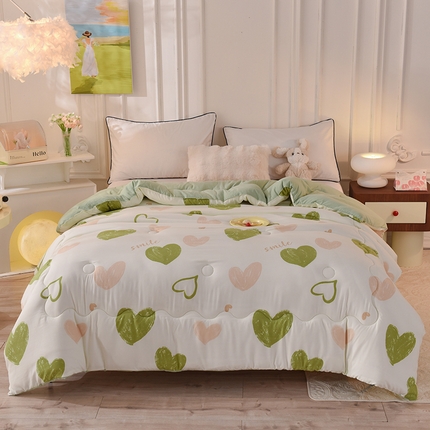 91家纺网 家纺一手货源 找家纺 （总）妖妖家纺 2023妖妖超柔水洗双层纱冬被