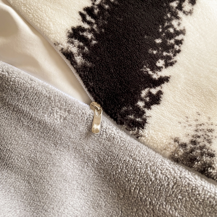 91家纺网 家纺一手货源 找家纺 沐慕 2024新款牛奶绒加厚保暖卡通印花四件套 烟雨