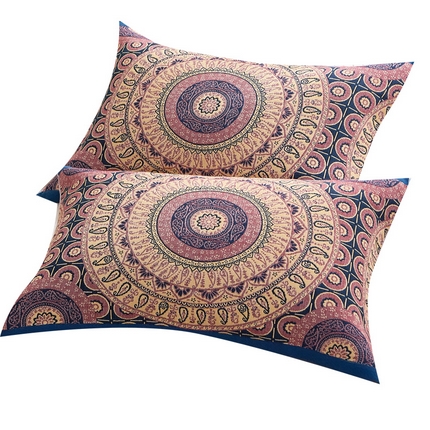 91家纺网 家纺一手货源 找家纺 （总）朴尔家纺-毛巾被 2023年全棉多彩四层纱布枕巾