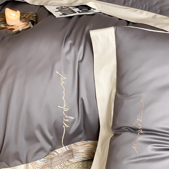 91家纺网 家纺一手货源 找家纺 （总）爱缦 2023新款极光系列100支澳棉四件套风格一