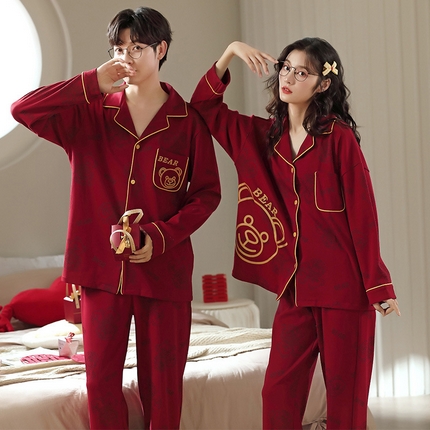 91家纺网 家纺一手货源 找家纺 （总）洛兰沙家居馆【只代发】【只代发】 2023洛兰沙淳针织全棉婚庆套装