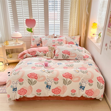 91家纺网 家纺一手货源 找家纺 （总）古吉梦 2023新增牛奶绒印花（跑量款）