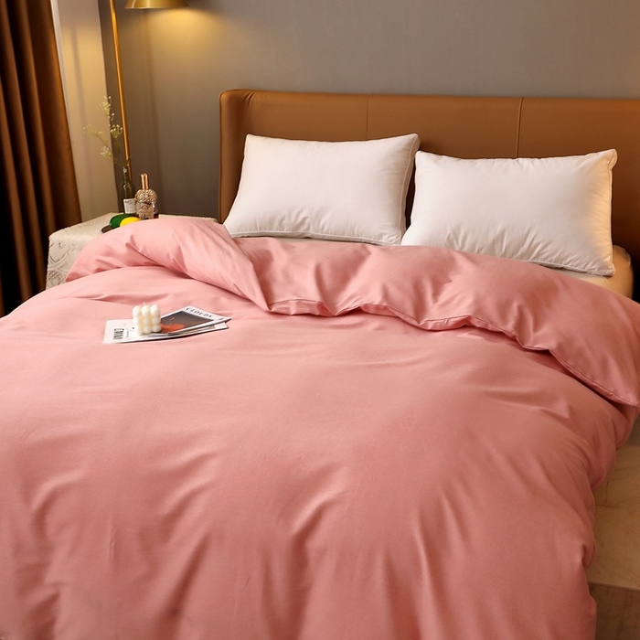 91家纺网 家纺一手货源 找家纺 总-2024纯色加厚全棉生态磨毛被套单件纯棉磨毛单被套保暖单被套冬季