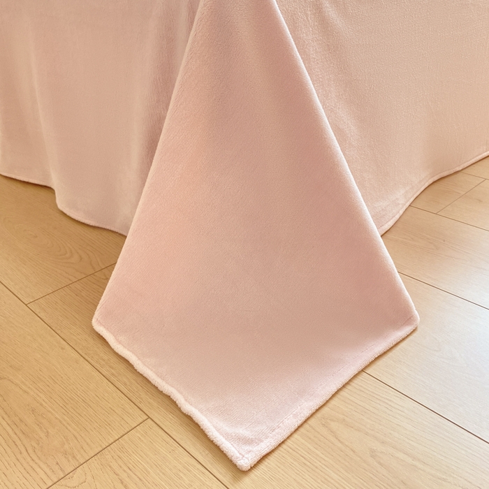 91家纺网 家纺一手货源 找家纺 沐慕 2024新款牛奶绒加厚保暖卡通印花四件套 莫奈花园