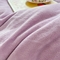 91家纺网 家纺一手货源 找家纺 十里居 2023新款纯色韩版花边牛奶绒单床裙三件套 浪漫紫