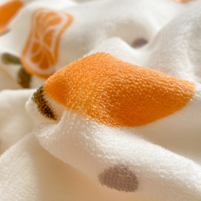 91家纺网 家纺一手货源 找家纺 沐慕 2024新款牛奶绒加厚保暖卡通印花四件套 小橙子