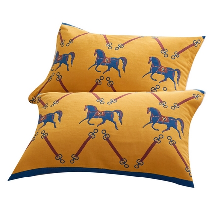 91家纺网 家纺一手货源 找家纺 （总）朴尔家纺-毛巾被 2023年全棉多彩四层纱布枕巾