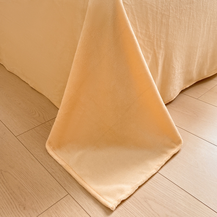 91家纺网 家纺一手货源 找家纺 沐慕 2024新款牛奶绒加厚保暖卡通印花四件套 可可花