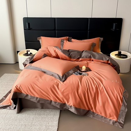 91家纺网 家纺一手货源 找家纺 （总）爱缦 2023新款极光系列100支澳棉四件套风格一