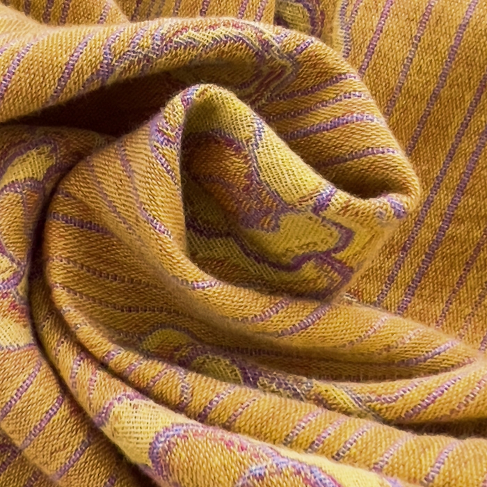 91家纺网 家纺一手货源 找家纺 小欢喜 新款色织全棉双层纱四件套直播爆款 花香蜜蜜-黄