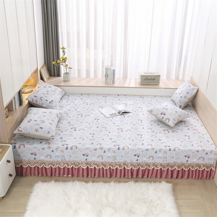 91家纺网 家纺一手货源 找家纺 （总）美优兰 2025秋冬新款牛奶绒榻榻米垫床盖（可定制）