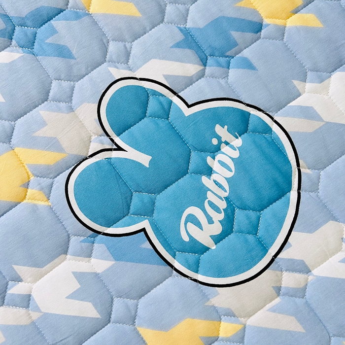 91家纺网 家纺一手货源 找家纺 小虾米 2023新款全棉卡通上下床夹棉系列床笠 千鸟格